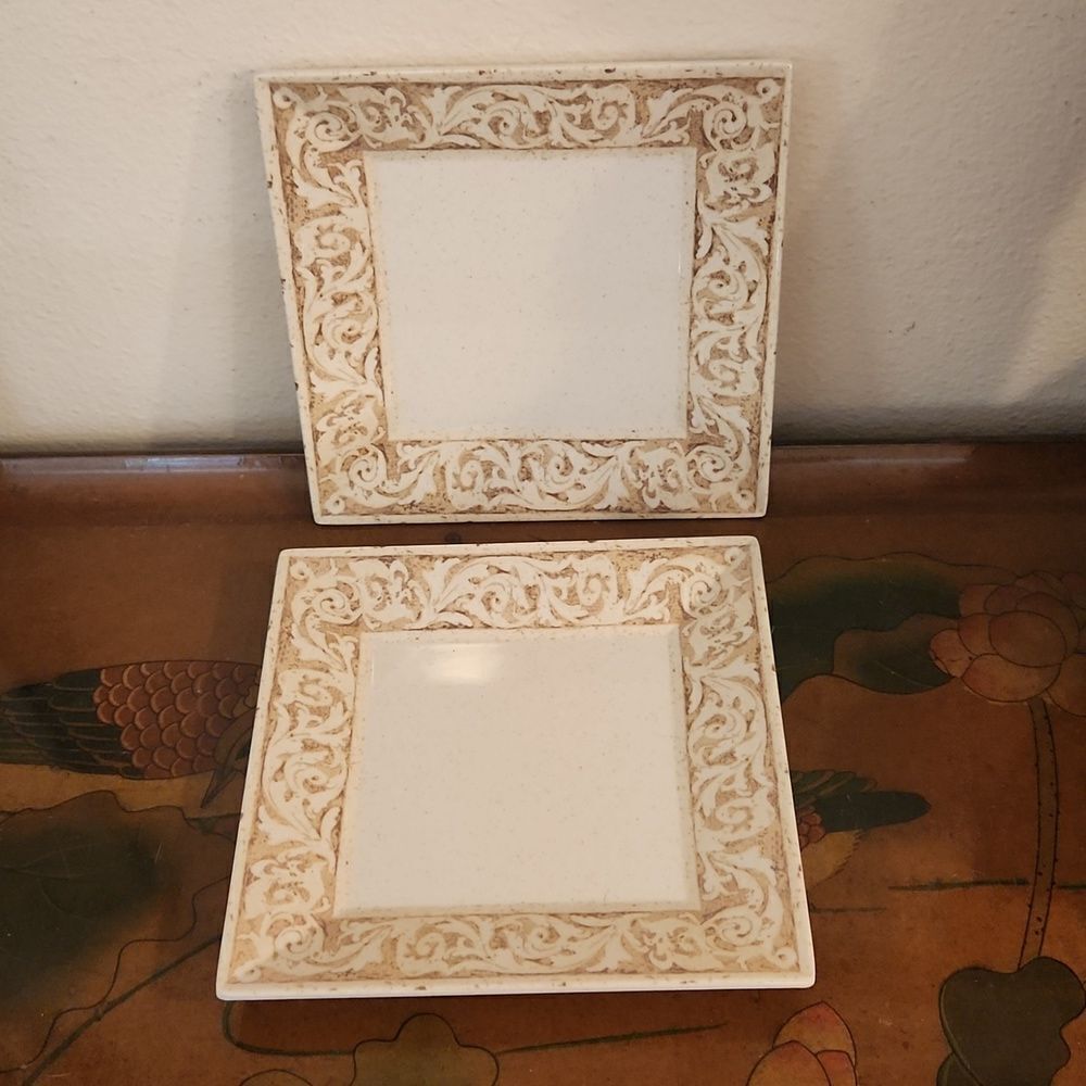 G.E.T. Olympia ML-103 Melamine Plate Set of 2 8"
